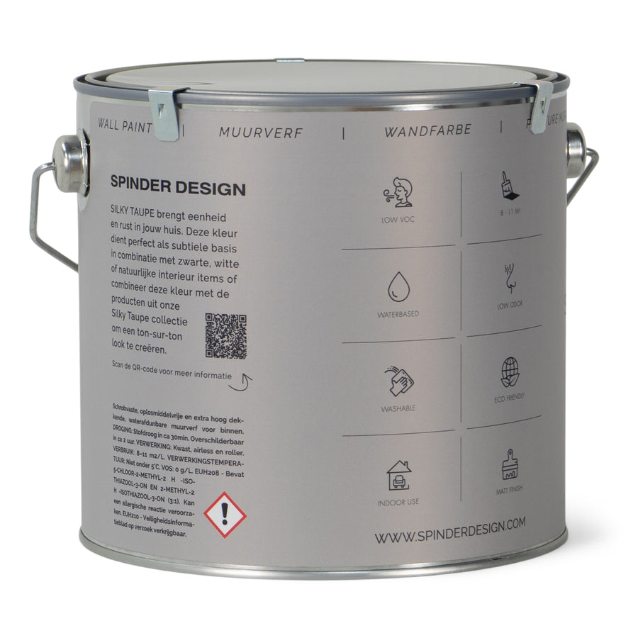 Muurverf Wall Paint silky taupe