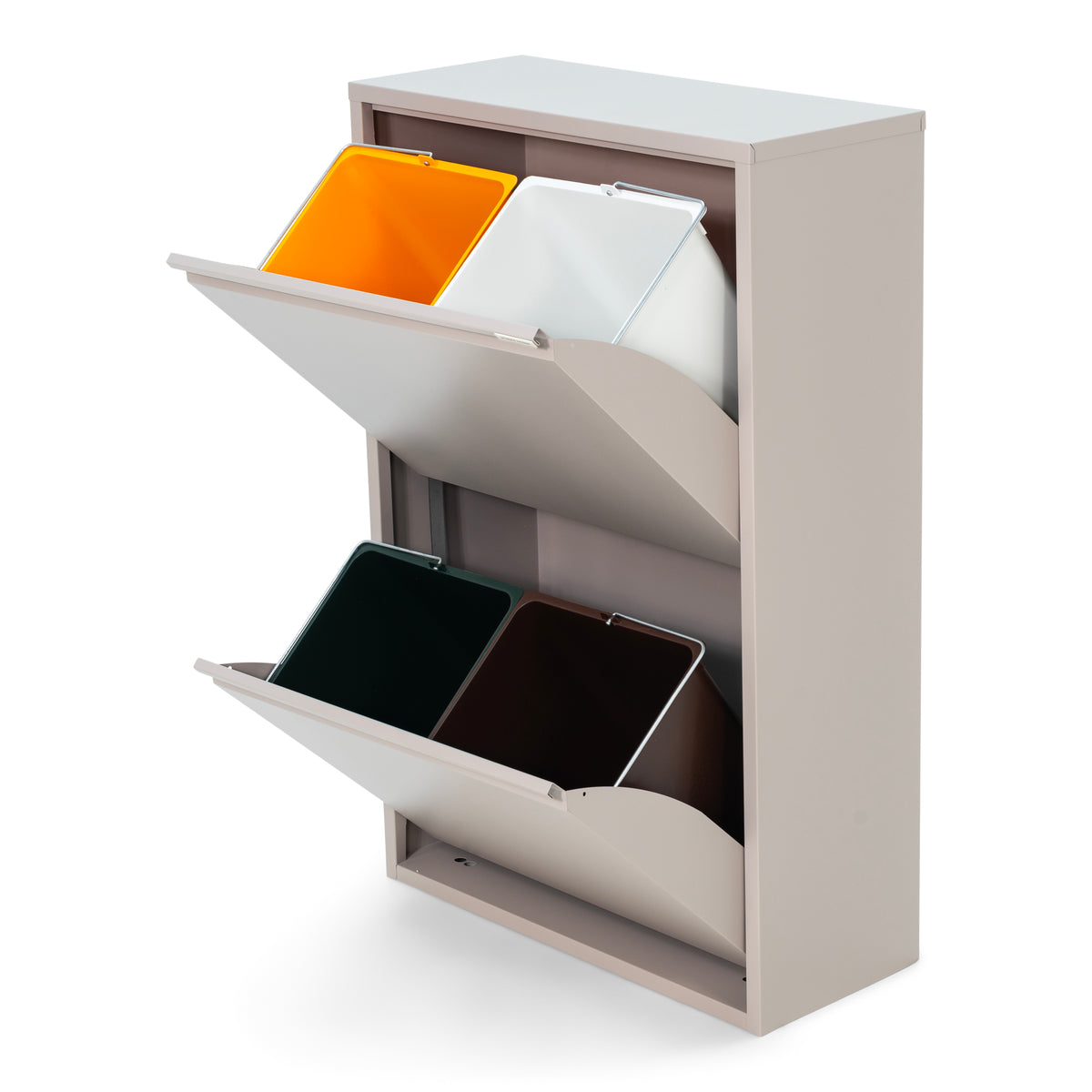 Afvalemmer Gigi 4 taupe