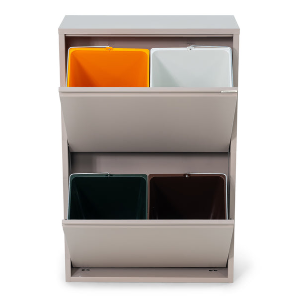 Afvalemmer Gigi 4 taupe