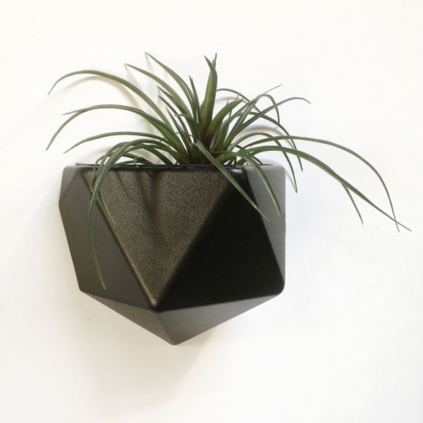 Wandbakje magnetisch zwart