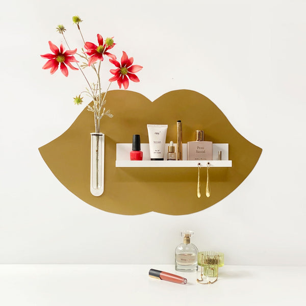 Wandvaasje magnetisch L wit