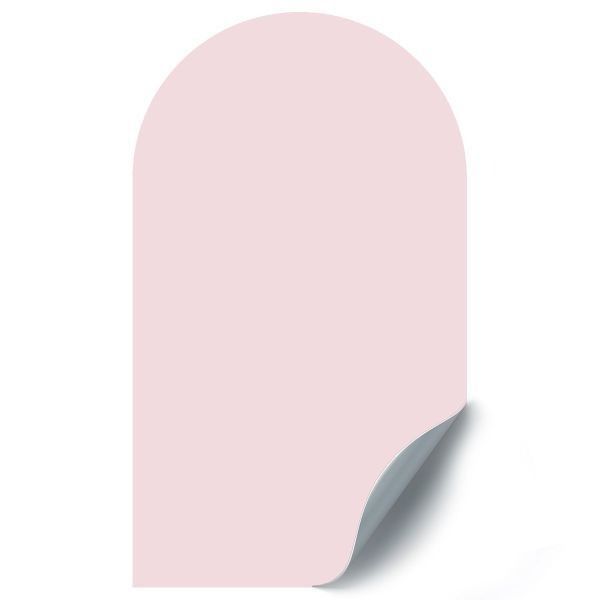 Chalkboard magnetic sticker / arcade 58x100cm/pink