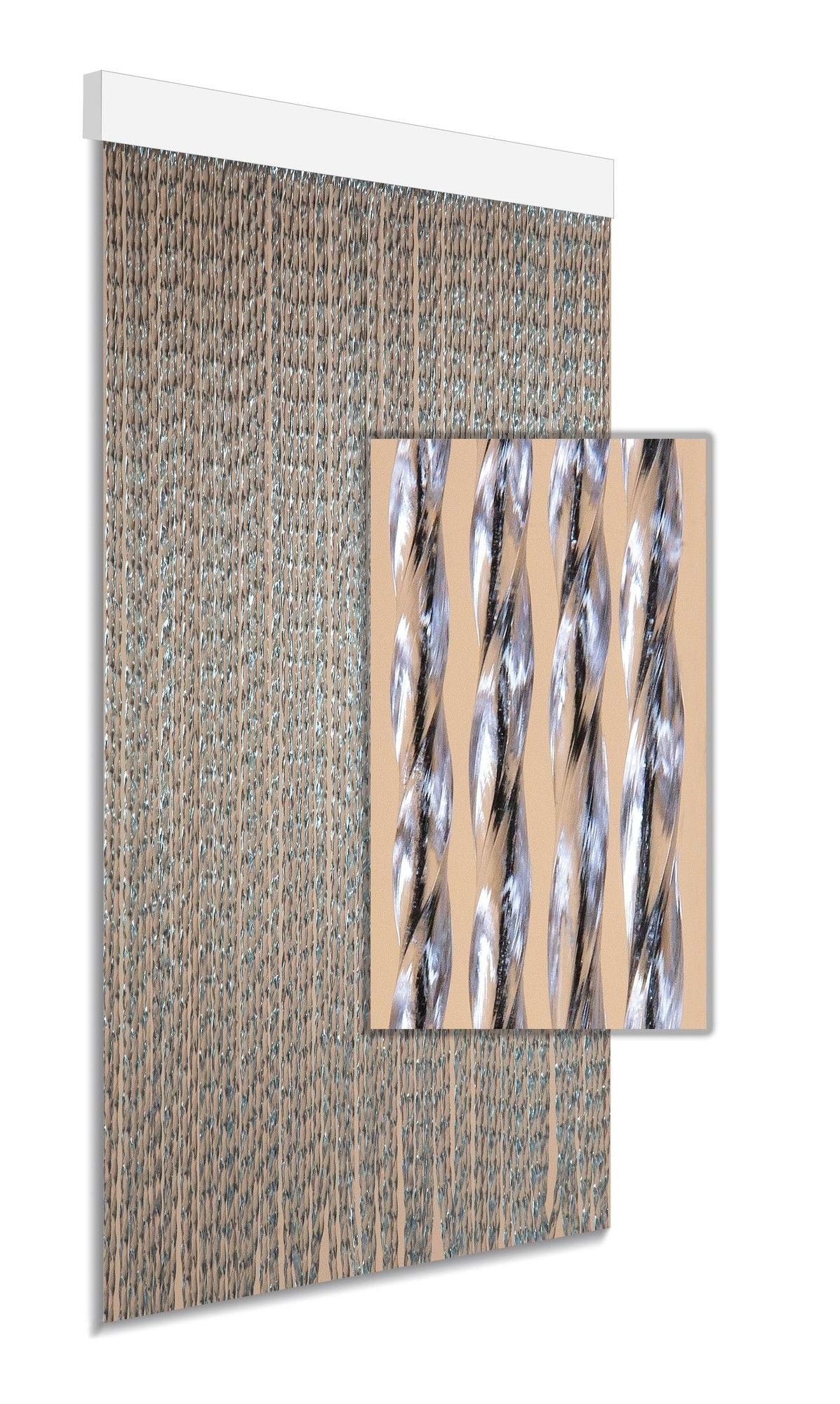 Vliegengordijn 1575 Artikel 3 Zwart 90x210 cm