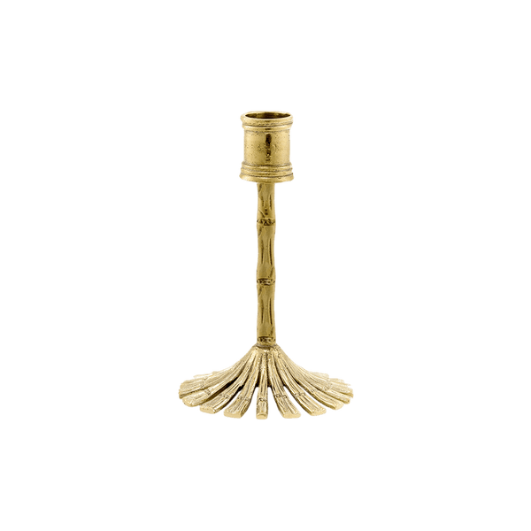 Bamboo Candle Holder Short