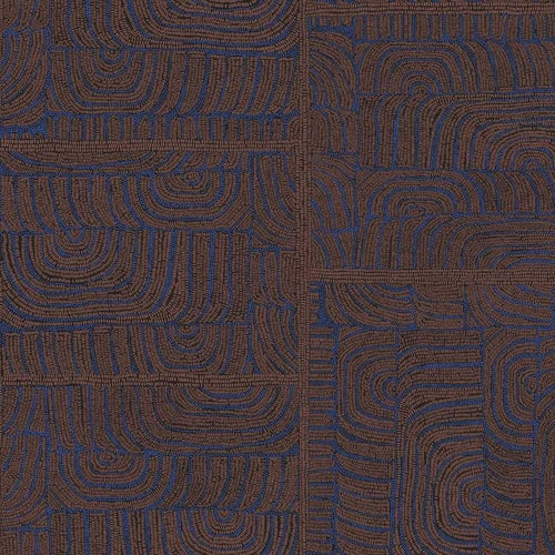 Behang Tehani Indigo (70cm)