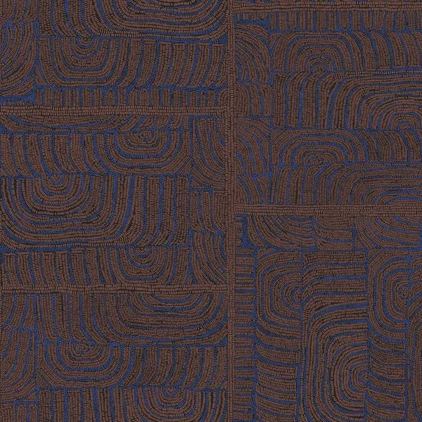 Behang Tehani Indigo (70cm)