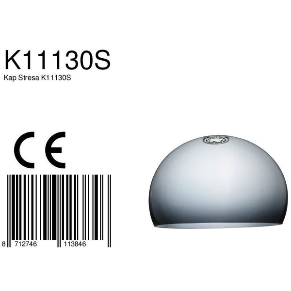 Lampenkap K11130S Grijs Kunststof