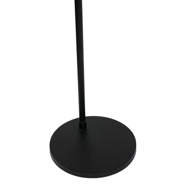 Vloerlamp Sparkled Light 7268ZW+K2000HS Zwart-Bruin