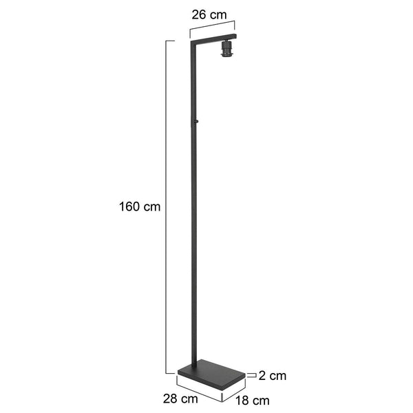 Vloerlamp Stang 2997ZW Zwart