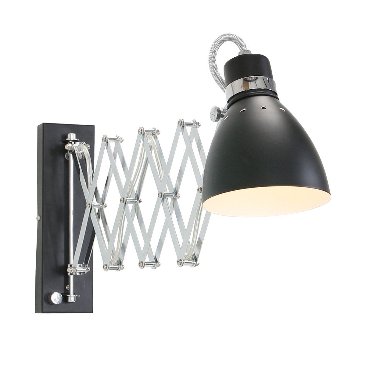 Wandlamp Spring 6290ZW Zwart