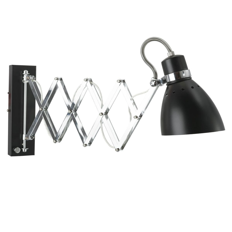 Wandlamp Spring 6290ZW Zwart