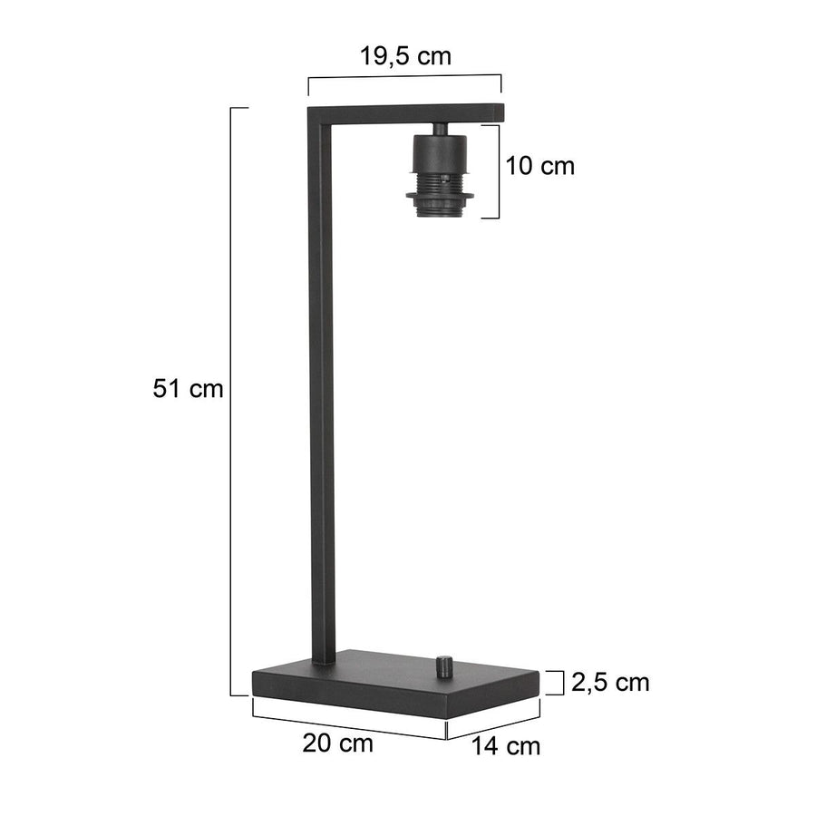 Tafellamp Stang 3332ZW Zwart