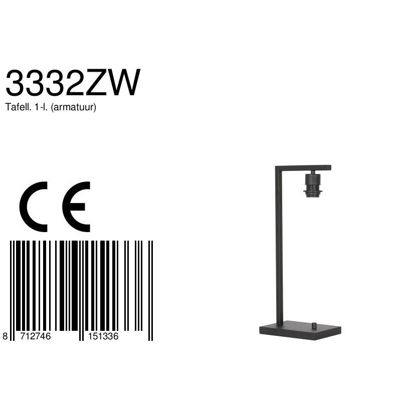 Tafellamp Stang 3332ZW Zwart