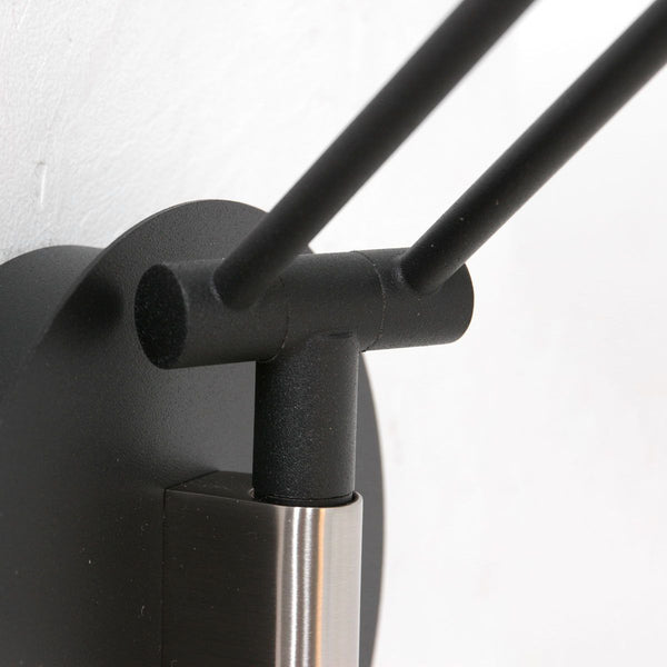 Wandlamp Soleil 3259ZW Zwart