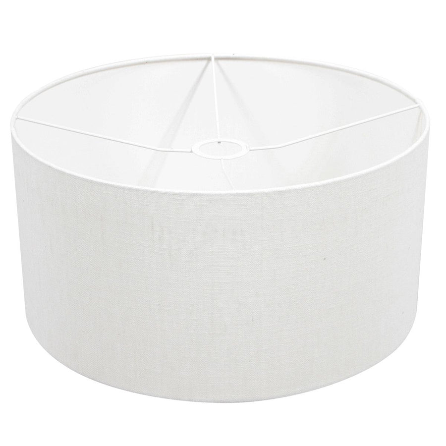 Wandlamp Sparkled Light 1481ST+K1068QS Staal-Wit Linnen