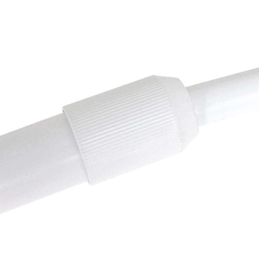Vloerlamp Sparkled Light 7268W+K1066KS Wit-Fluweel Goud