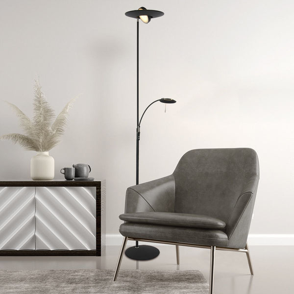 Vloerlamp Zenith 7860ZW Zwart