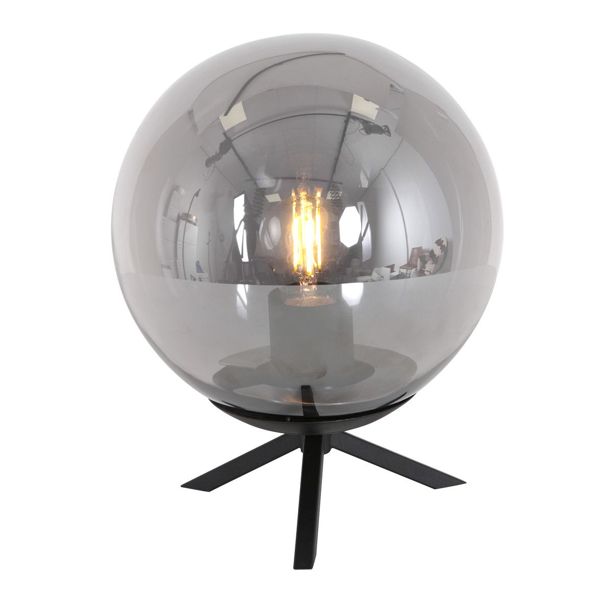 Tafellamp Bollique 3323ZW Zwart