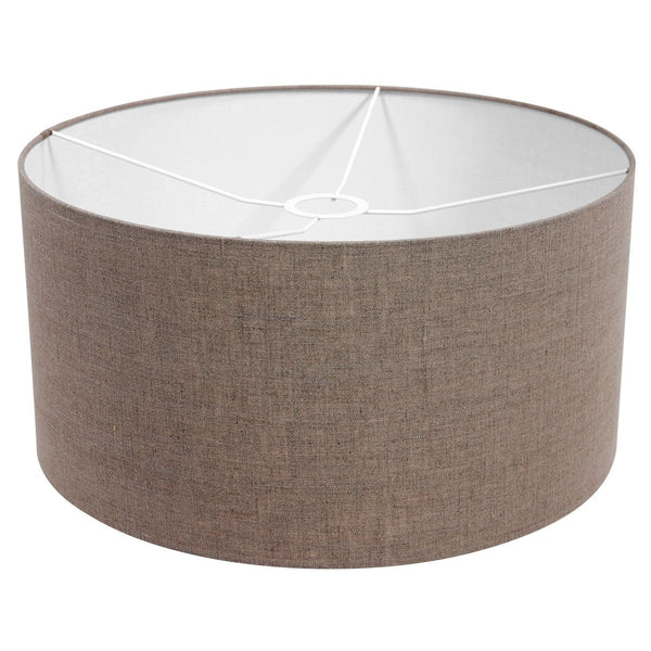 Wandlamp Sparkled Light 1481ST+K1068RS Staal-Grijs Linnen