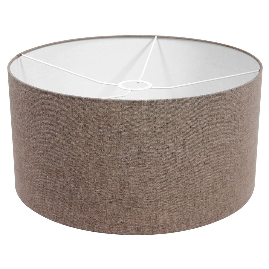 Wandlamp Sparkled Light 1481ST+K1068RS Staal-Grijs Linnen