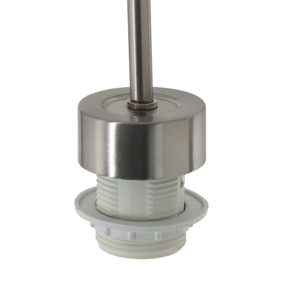 Hanglamp Sparkled Light 3602ST+K1066RS Staal-Grijs Linnen