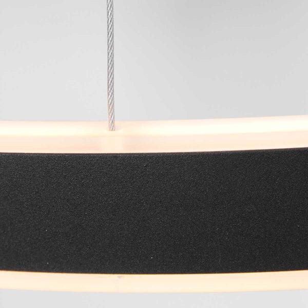 Hanglamp Ringlux 3502ZW Zwart