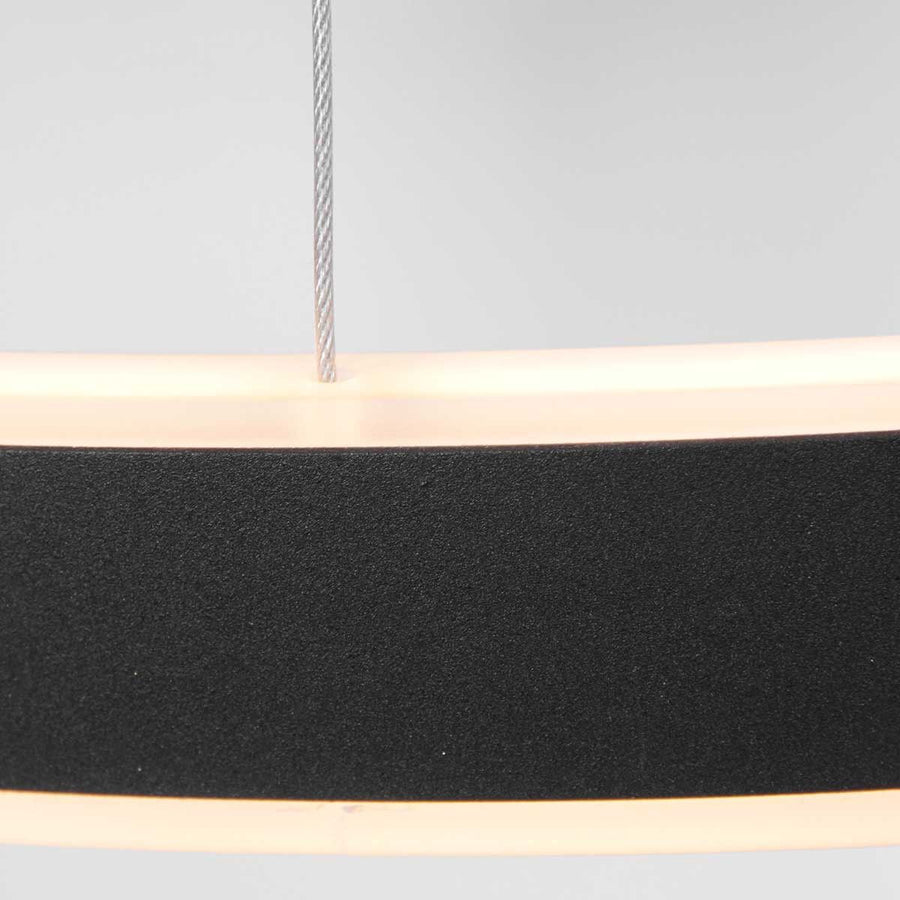 Hanglamp Ringlux 3502ZW Zwart