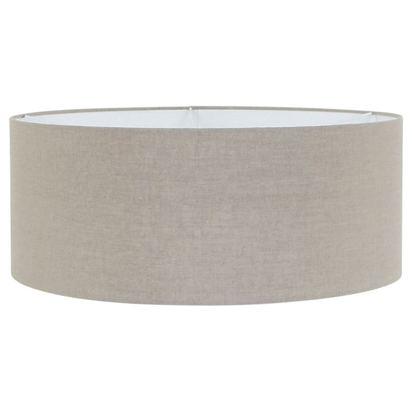Vloerlamp Sparkled Light 7268W+K1066RS Wit-Grijs Linnen