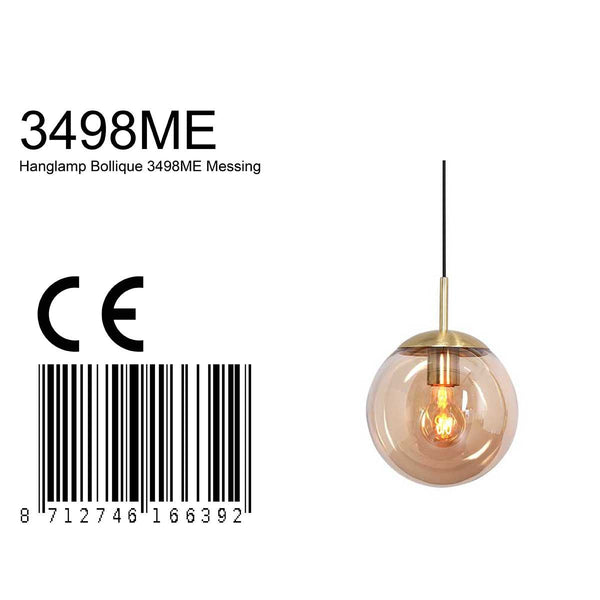 Hanglamp Bollique 3498ME Messing