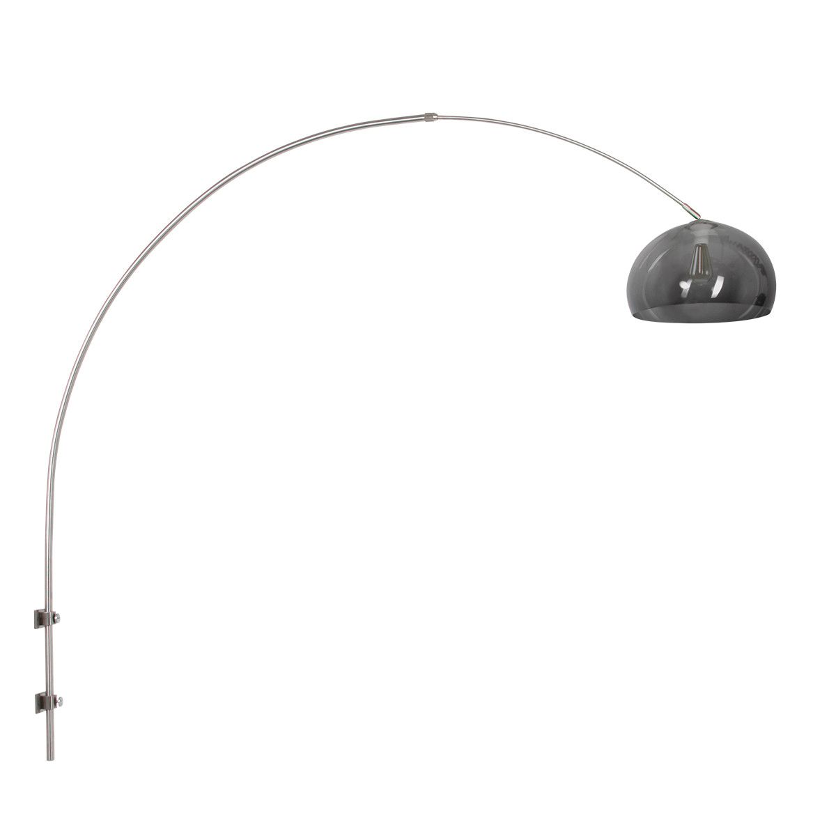 Wandlamp Sparkled Light 1481ST+K11130S Staal-Grijs Kunststof