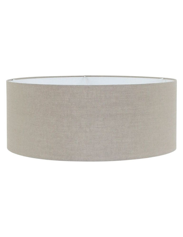 Wandlamp Elegant Classy 2574ZW+K1066RS Zwart-Grijs Linnen