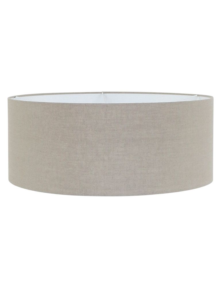 Wandlamp Elegant Classy 2574ZW+K1066RS Zwart-Grijs Linnen