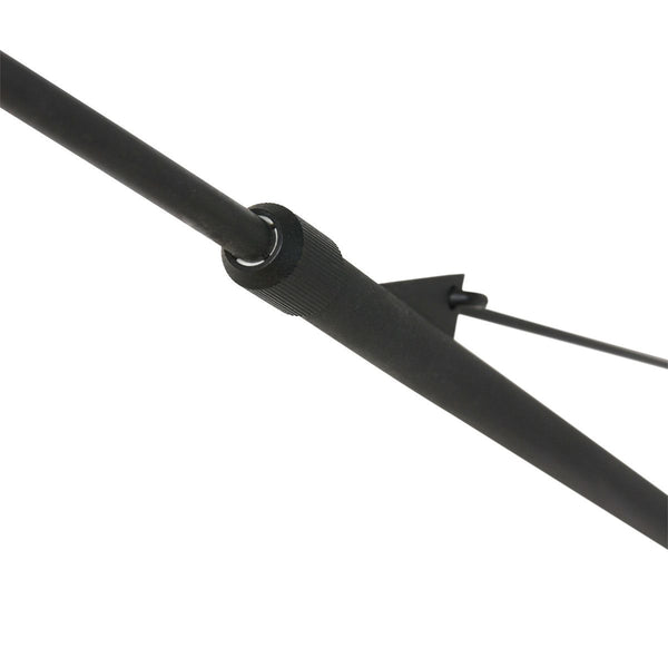 Wandlamp Elegant Classy 2574ZW+K1066QS Zwart-Wit Linnen