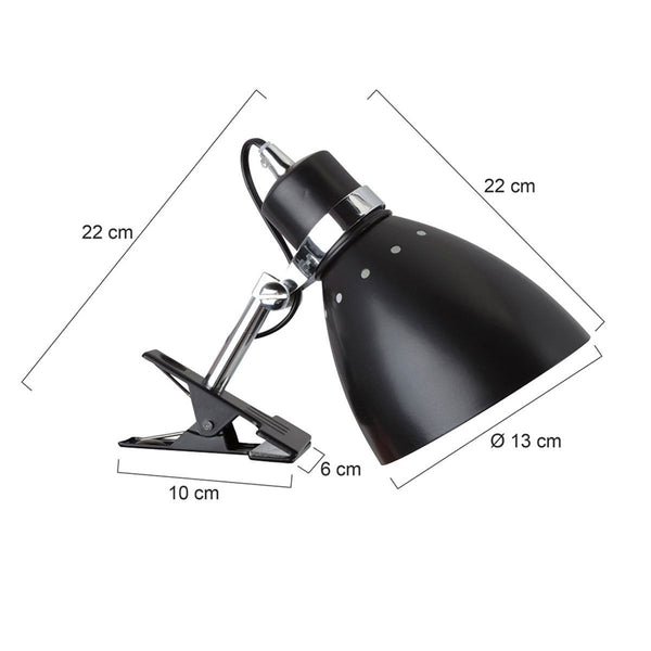 Knijpspot Spring 6827ZW Zwart