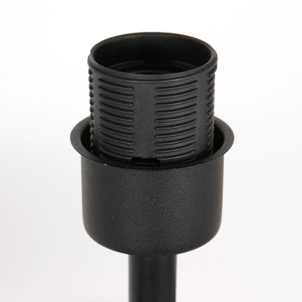 Tafellamp Stang 7194ZW Zwart + Kap Zwart Linnen