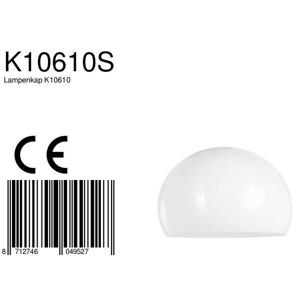Lampenkap K10610S Wit Kunststof