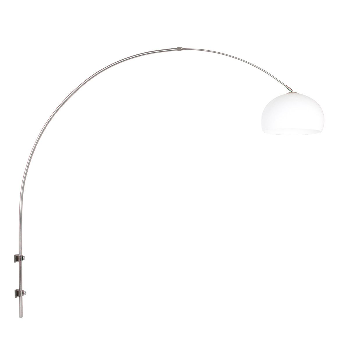 Wandlamp Sparkled Light 1481ST+K10610S Staal-Wit Kunststof