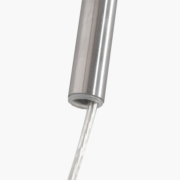 Wandlamp Sparkled Light 1481ST+K10610S Staal-Wit Kunststof
