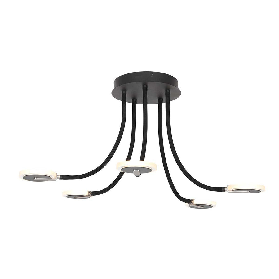 Plafondlamp Turound 3375ZW Zwart