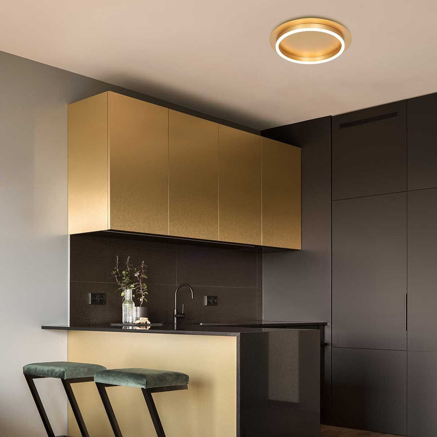 Plafondlamp Ringlux 3655GO Goud