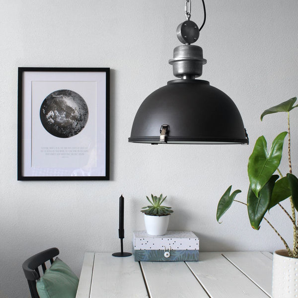 Hanglamp Bikkel 7586ZW Zwart