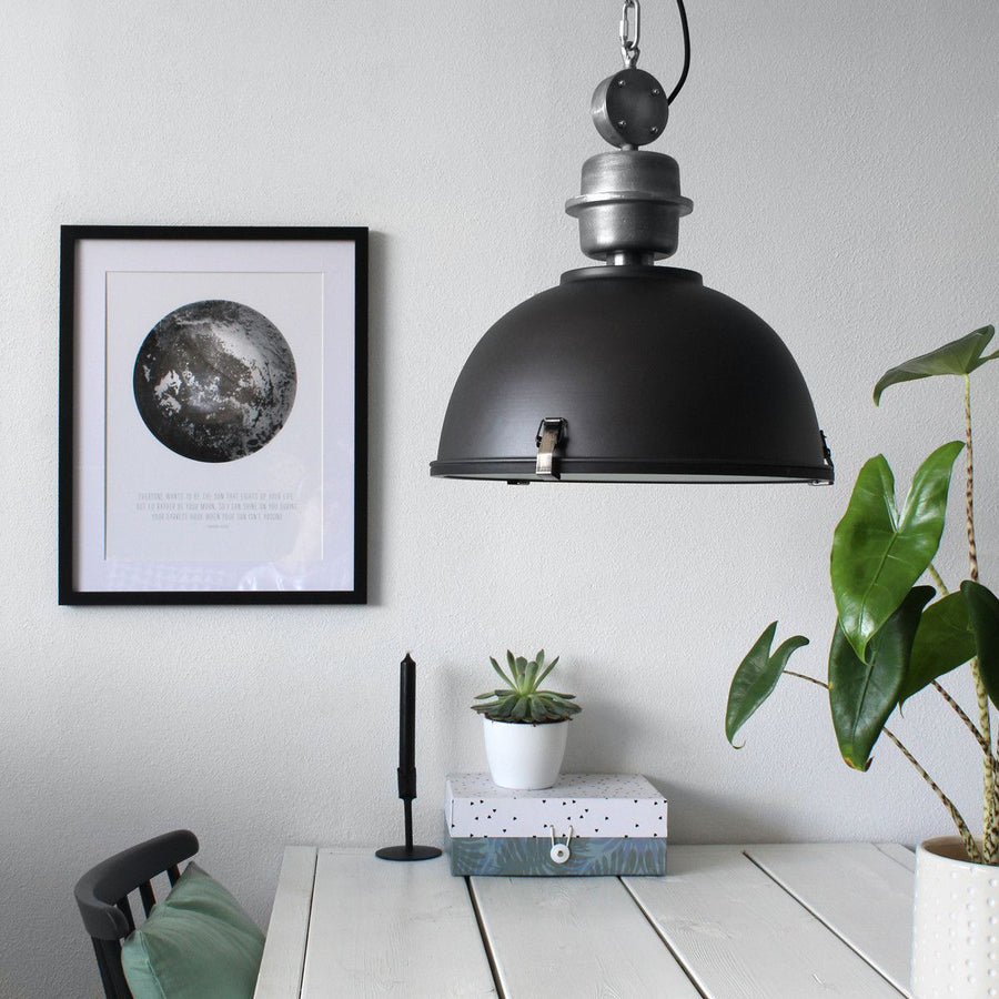 Hanglamp Bikkel 7586ZW Zwart