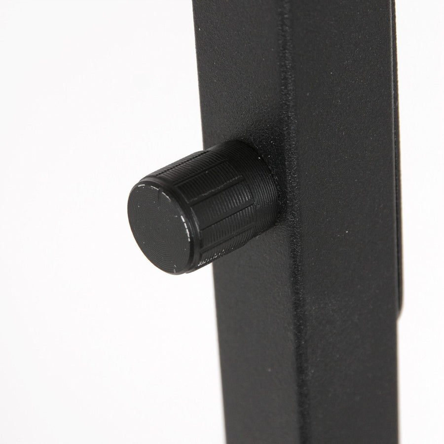 Vloerlamp Stang 7196ZW Zwart + Kap Zwart Linnen