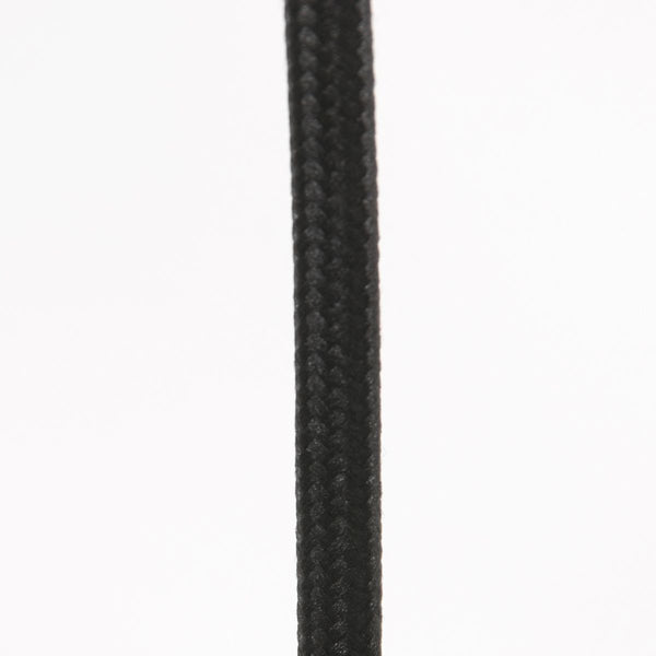 Vloerlamp Stang 8220ZW Zwart + Kap Velours Zilver
