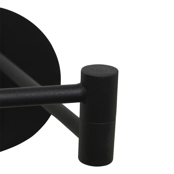 Wandl. 1-l. led grey. glas