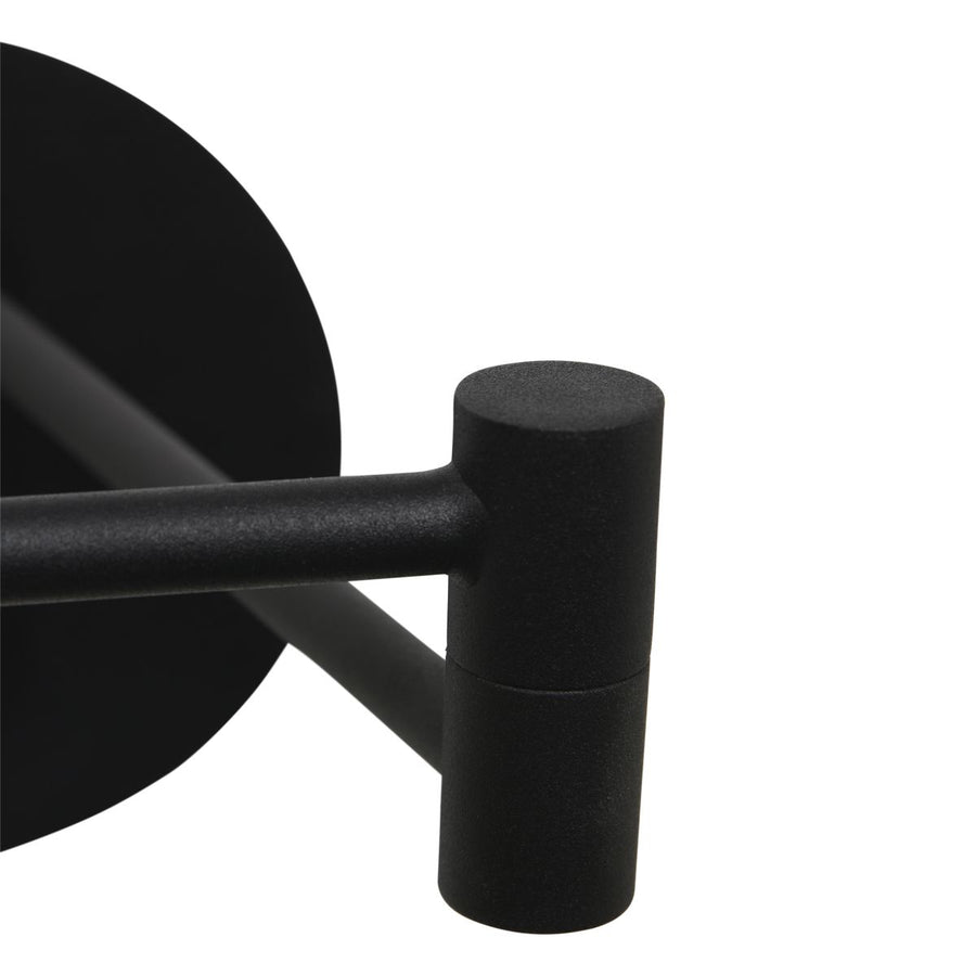 Wandl. 1-l. led grey. glas