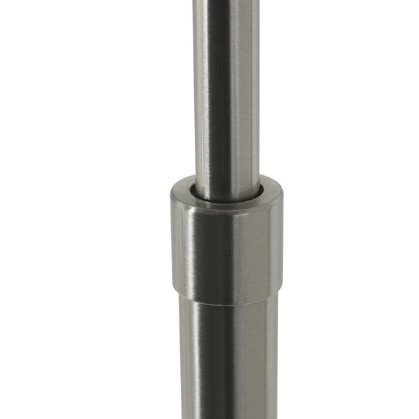 Vloerlamp Prestige Chic 7395ST+K1068ZS Staal-Fluweel Blauw