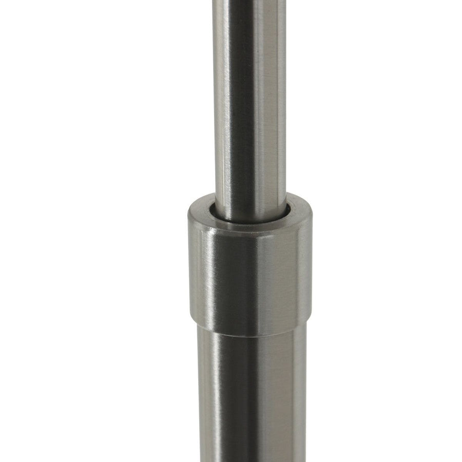 Vloerlamp Prestige Chic 7395ST+K1068ZS Staal-Fluweel Blauw