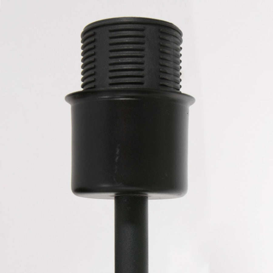 Wandlamp Stang 8205ZW Zwart + Kap Velours Groen