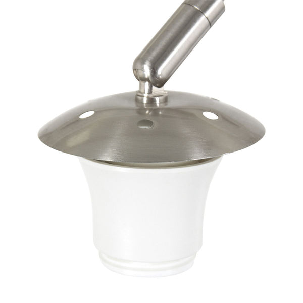 Wandlamp Sparkled Light 1481ST+K1068GS Staal-Fluweel Zilver